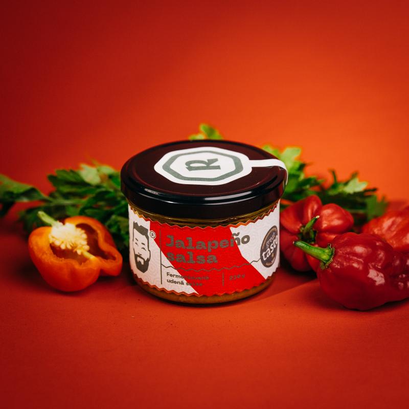 Fermentovaná údená jalapeño salsa 발효 할라피뇨 230g